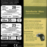OTTO NoizeBarrier Micro 電子イヤープラグ - 画像 (8)