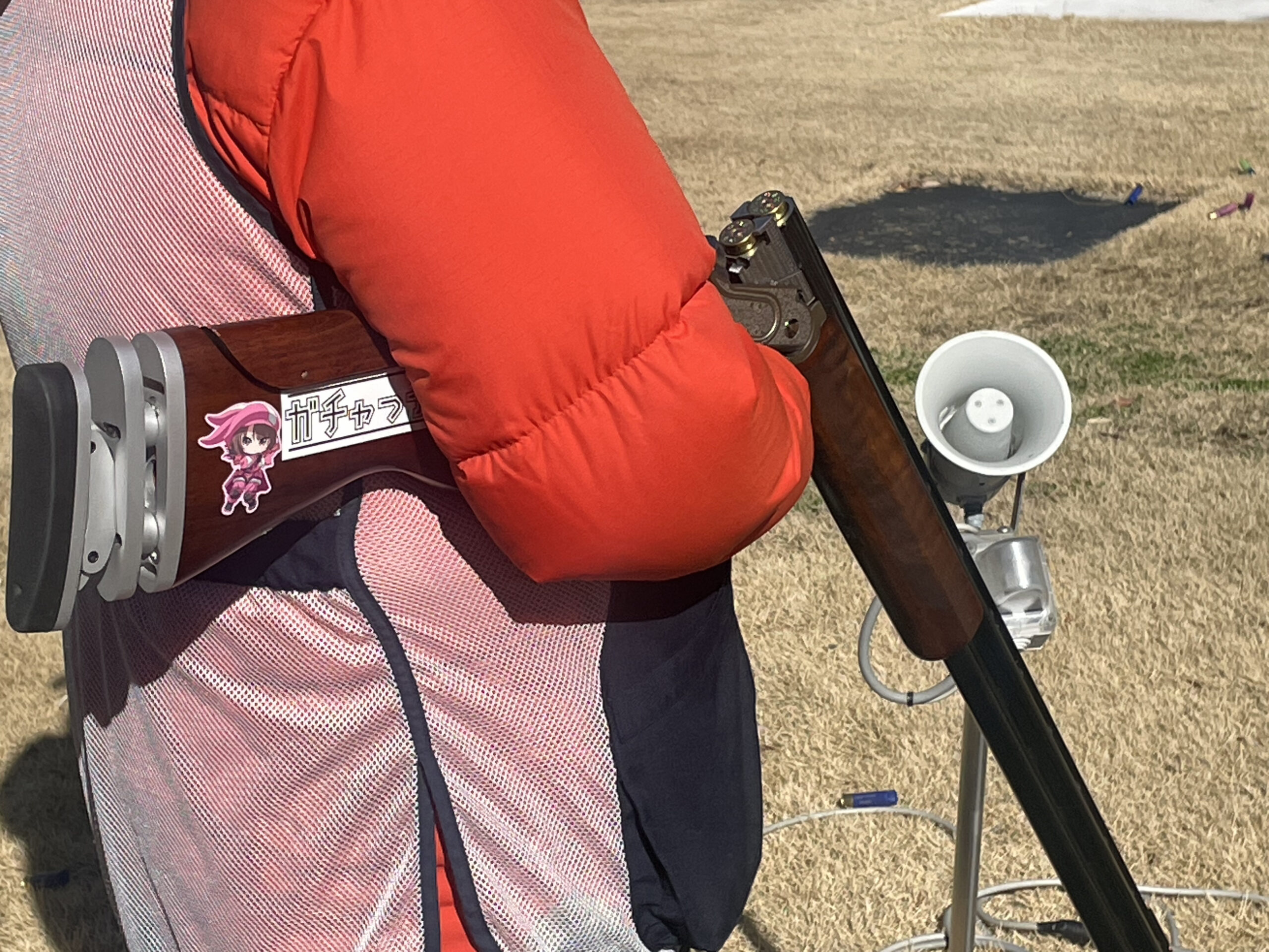 クレー射撃トレーニング銃（先台特注） 先台② クレー射撃トレーニング銃 - メルカリ