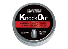 JSB Knock Out AIRGUN SLUG  7.62mm 50.15gr 150発入